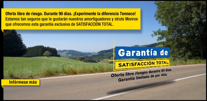MONROE AMORTIGUADORES Y STRUTS: La Garantía Monroe®